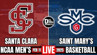 SANTA CLARA VS SAINT MARY 🏀 NCAAM Basketball Game Score - Feb 11, 2025