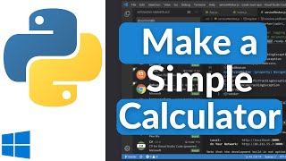 Build a Simple Calculator Using Python | Beginner Python Project