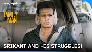 Srikant Tiwari And His Struggles With Atharv! | The Family Man | Prime Video India