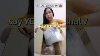 #unboxing #parcel 📦 Say YES to #original #拆箱 📦 必定购买 #正品 #shiruto #ivxion #health #fake📱+60179949657