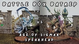 Age of Sigmar Spearhead : Ossiarch Bonereapers vs Skaven