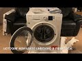 Hotpoint NSWA843C Washing Machine - Unboxing and First Look