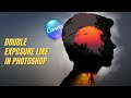 Double Exposure Effect Like Photoshop | Photo Manipulation | Canva Art Design Tutorial For Beginners