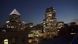 Hotel tour of Hotel and suites hotel in Downtown Montreal with UJ elevator fan