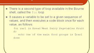 Unix Shell Scripting Loop Part 4
