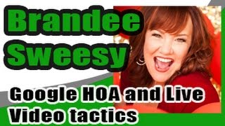 Brandee Sweesy- Google HOA and Live Video Marketing Tactics | #SBSS