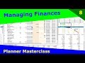 Planner Masterclass - 8 - Managing Finances