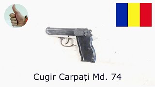 Cugir Carpați Md. 74 (Pistolul Carpați), 7,65 mm Browning (7,65x17 mmSR/.32 Auto)