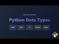 Python Data Types Explained for Beginners! 🐍 | Int, Float, List, Dict & More