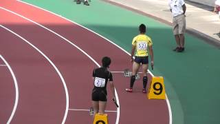 北信越高校総体　男子4x100m