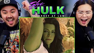 SHE HULK: ATTORNEY AT LAW TRAILER REACTION! | Review and Predictions | SDCC | MCU | Disney+