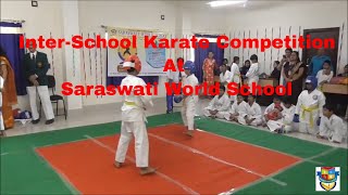 Inter-School Karate Competition at Saraswati World School, Hooghly witnessed best of karate