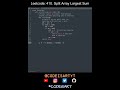 Leetcode 410. Split Array Largest Sum in Python | Python Leetcode | Python Coding Tutorial | ASMR