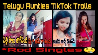 Telugu Random TikTok Trolls | EP 2 | Telugu Aunties Boothulu Troll  | Hot Aunties Troll | Hi Troller
