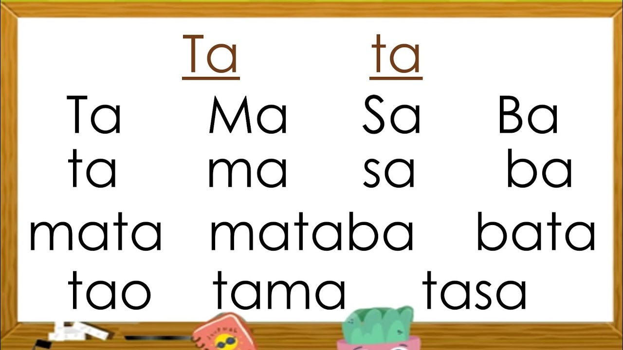 Marungko Letters With Pictures