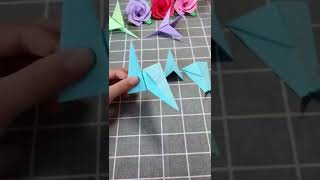 How to make origami war aircraft