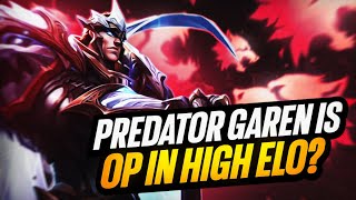 IS PREDATOR GAREN IN CHALLENGER/MASTERS ANY GOOD?