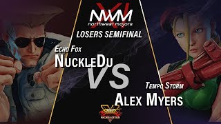 #NWMXI #SFV TOP 8 LSF - ECHOFox Nuckle Du (Guile) vs TEMPO Alex Myers (Cammy)