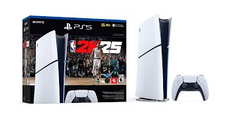 Nueva!! Ps5 Slim Digital NBA 2k25 Bundle