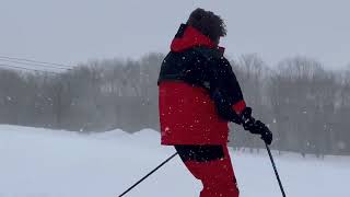 百沢スキー場でスキー🎿