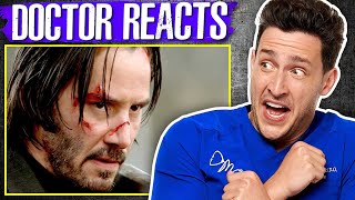 Doctor Reacts To John Wick Fight Injuries