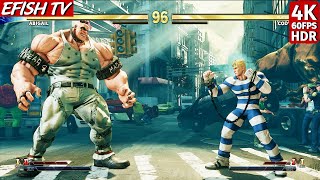 Abigail vs Cody (Hardest AI) - Street Fighter V