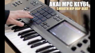 AKAI MPC KEY 61 - making a beat with vinyl Sampling