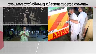 ടൂറിസ്റ്റ് ബസ് അപകടം; ഡ്രൈവർ വെമ്പായത്തെ സ്വകാര്യ മെഡിക്കൽ കോളേജിൽ ചികിത്സയിലെന്ന് സംശയം