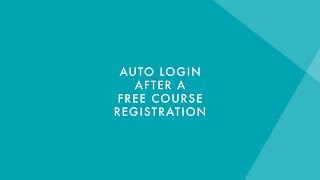 AccessAlly Auto Login After Registration