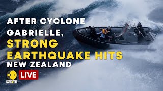 New Zealand live: 6.1 magnitude earthquake jolts New Zealand while Cyclone Gabrielle moves away
