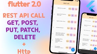 flutter Http + GET, POST, DELETE, PATCH, PUT