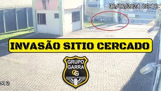 Invasão Sítio Cercado #segurança #paraná #curitiba #sitiocercado