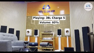 4 nâng cấp đáng giá trên loa JBL Charge 5, đánh giá âm thanh và so sánh âm thanh - TSKT với Charge 4