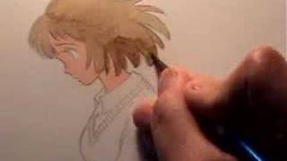 How to Color a Manga Illustration Pt. 1 ("Miki Falls")