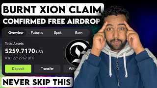 Burnt Xion Free Airdrop Full Guide | Completely Free Galxe Early Access #testnetairdrop #crypto