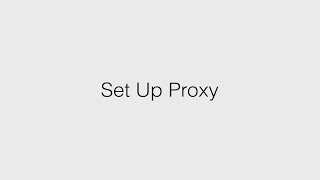 MyJSU - Set Up Proxy Tutorial