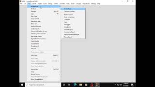#CodeBlocks Missing tool Bar #Fix