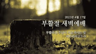 동부교회 부활절 새벽예배 '부활하신 주님이 지금 하시는 일'