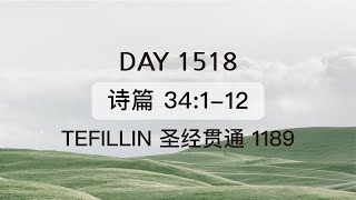 Tefillin [Day 1518]  诗篇 34:1-12 宣布圣经 5次