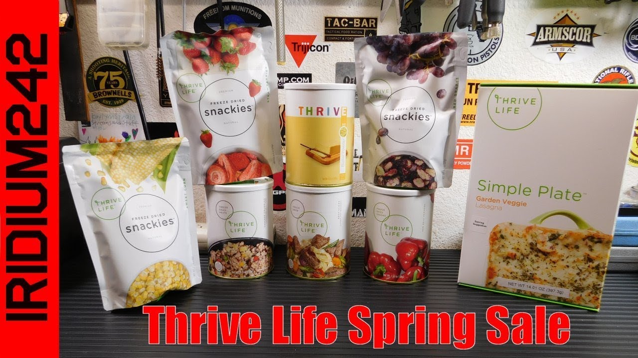 Thrive Life Spring Sale Youtube