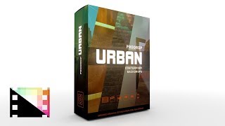 ProDrop Urban - Urban Inspired Backdrops for Final Cut Pro X - Pixel Film Studios