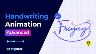 Handwriting Animation with Accent Strokes and Dash Keyframes | SVGator