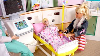 Bebe de Barbie Rutina Para Sentirse Mejor en el Hospital