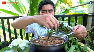 #589.BaoPhet ก๋วยเเตี๋ยวรสเด็ด เส้นเล็กหมูน้ำตก พริกสดคั่วจิ้มกะปิ ผักมาเป็นสวน แซ่บกว่าสุเทื่อครับ