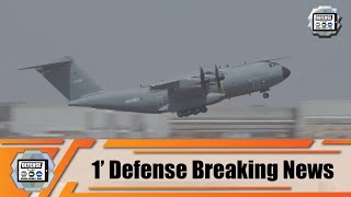 Successful first test flight of the first Belgian Air Component A400M Atlas Belgium Air Force