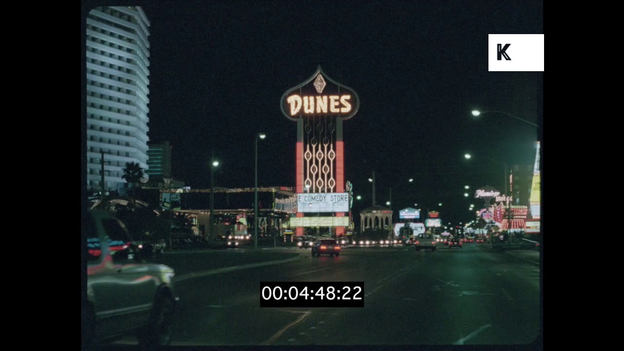 Driving Down The Las Vegas Strip, 1980s, HD - YouTube