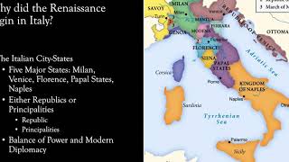 1 2 Italian Renaissance Pt  1