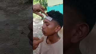 Nag-pagupit Muna ako dyan kaso Yung barbero  hanep talaga Napaka galing 😲😳😲