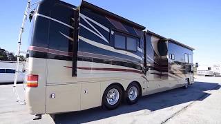 2008 Monaco Camelot 42PDQ A Class Tag Axle Diesel Pusher from Porter’s RV Sales