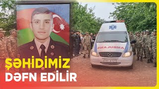 Zod istiqamətində şəhidlik zirvəsinə ucalan Orxan Novruzəlizadə ilə vida mərasimi keçirilir